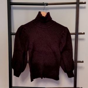 Zara balloon sleeve sweater